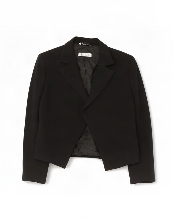 Marella Damen Bolerojacke UK 12 Mittelschwarzes Polyester
