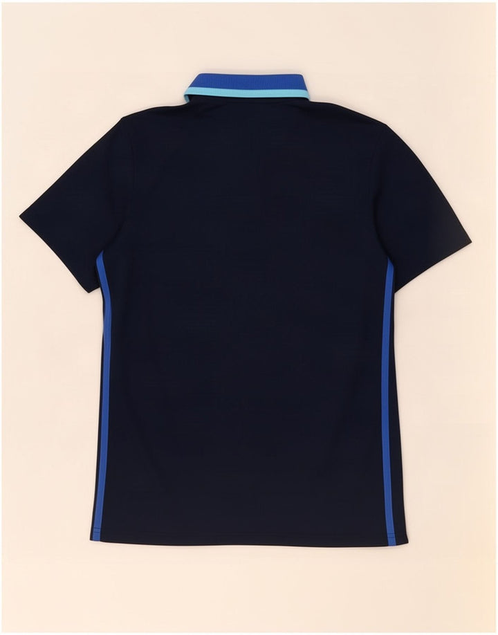 Adidas Herren Climalite Poloshirt Medium Marineblau gestreift Polyester