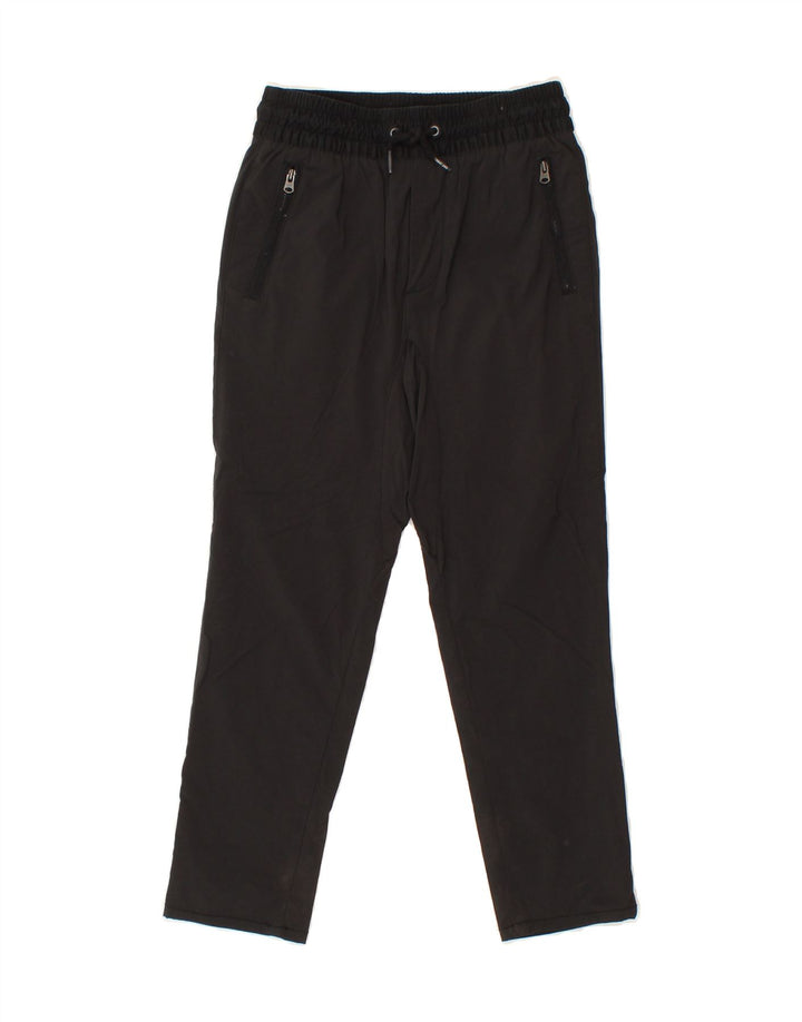 GAP Boys Tracksuit Trousers 7-8 Years Medium Black Polyester Vintage Gap and Second-Hand Gap from Messina Hembry 