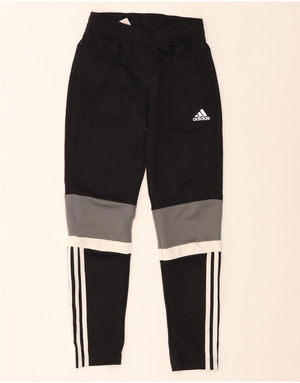 Adidas Climalite-Trainingshose für Jungen, 10–11 Jahre, Schwarz, Farbblock