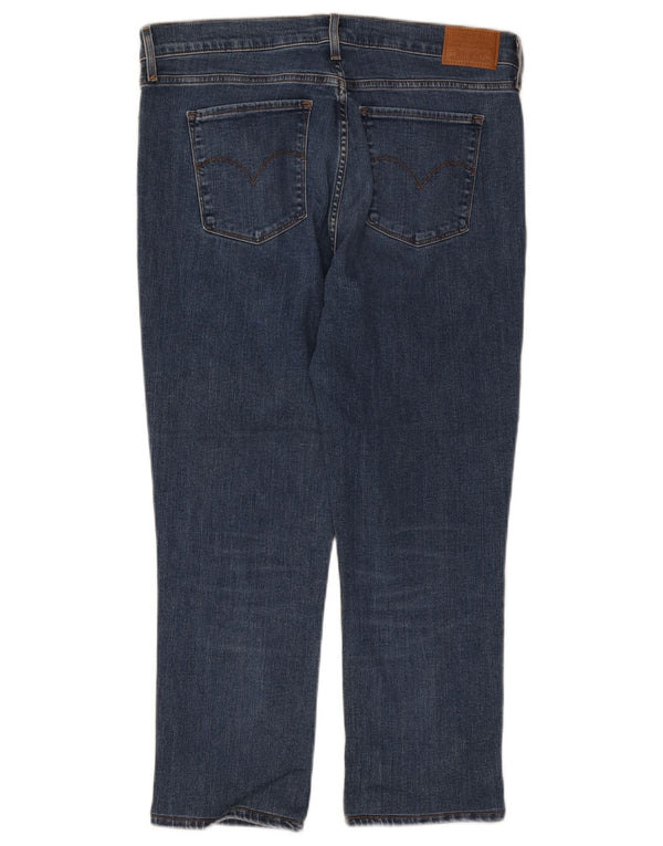 Levi's Damen 311 Shaping Slim Cropped Jeans W32 L25 Blaue Baumwolle