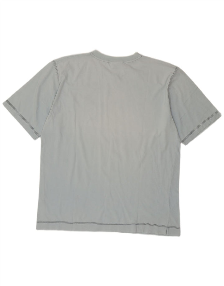Asics Herren T-Shirt Top 2XL Blau Baumwolle