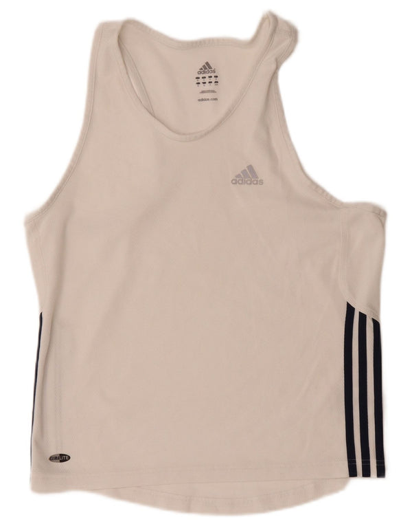 Adidas Herren Climalite Weste Top Medium Weiß Polyester