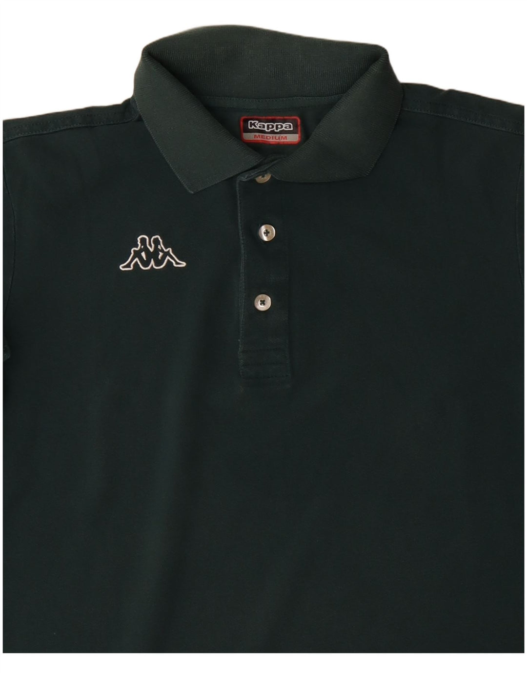 KAPPA Herren Poloshirt Mittelgrüne Baumwolle