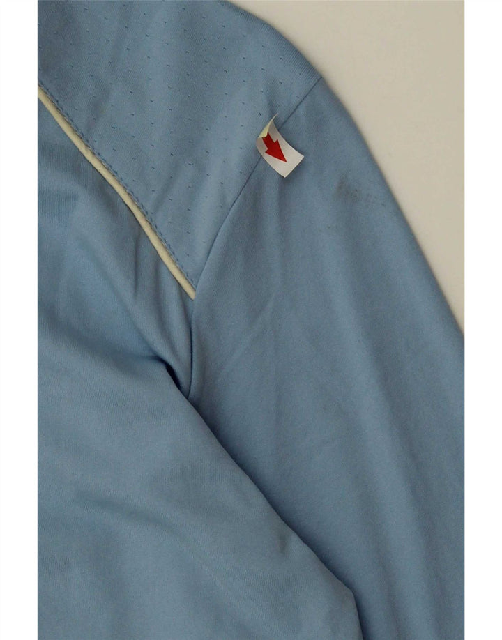 Sergio Tacchini Damen Top Langarm IT 48 XL Blau Polyamid