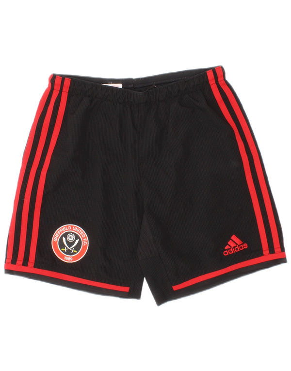 Adidas Jungen Sheffield United FC Sport Shorts 9–10 Jahre Medium Schwarz Sport