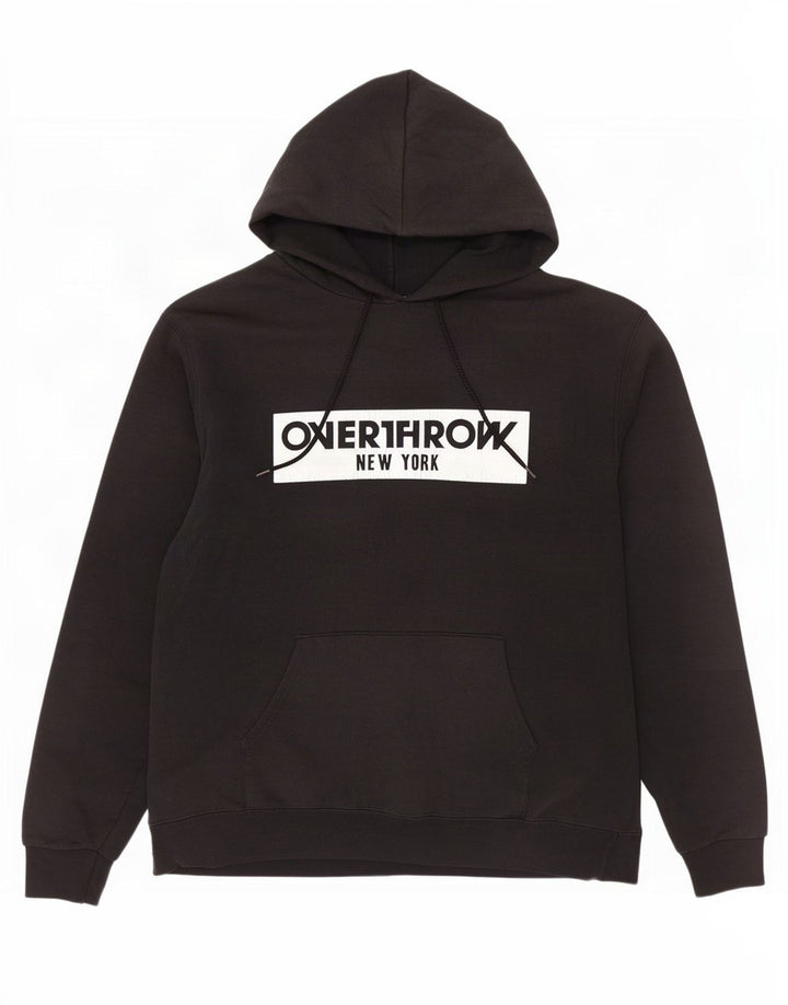 Champion Herren-Kapuzenpullover mit Grafik, Größe L, Schwarz