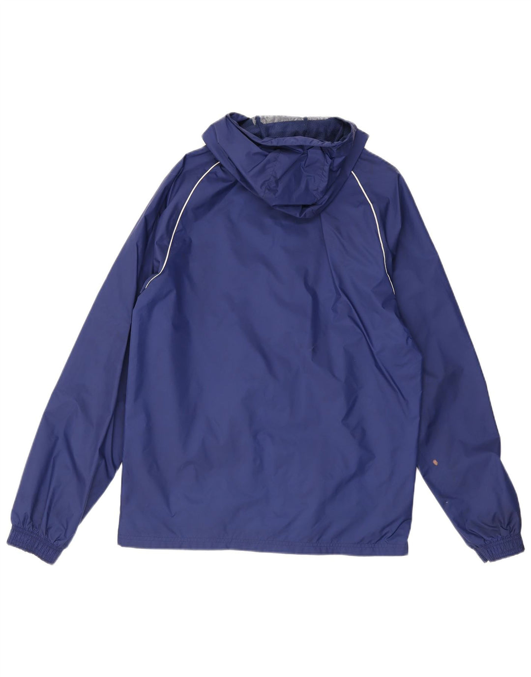 Adidas Herren Graphic Hooded Rain Jacket UK 36 Kleines blaues Nylon