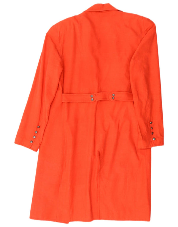 Benetton Damenmantel UK 14 Mittelorange