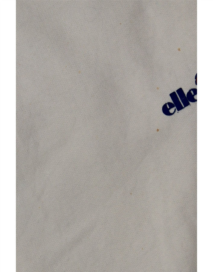 Ellesse Damen Sweatshirt Pullover UK 18 XL Blaue Baumwolle