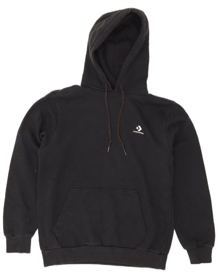 Converse Herren Kapuzenpullover, groß, schwarze Baumwolle