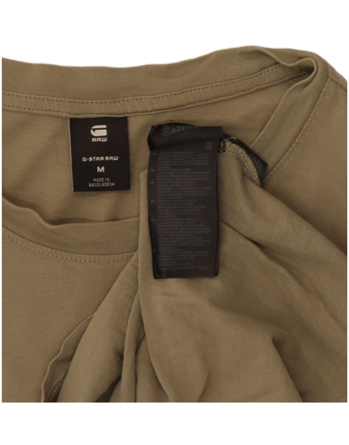 G-Star Herren T-Shirt Top Medium Khaki Baumwolle
