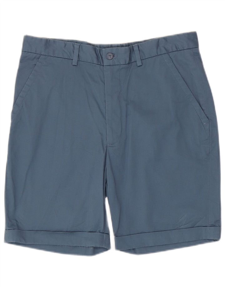 Zara Herren Chinoshorts EU 40 Medium W31 Blaue Baumwolle