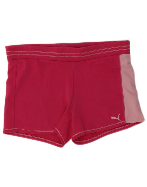 Puma Mädchen Sport Shorts 11–12 Jahre Rosa Farbblock