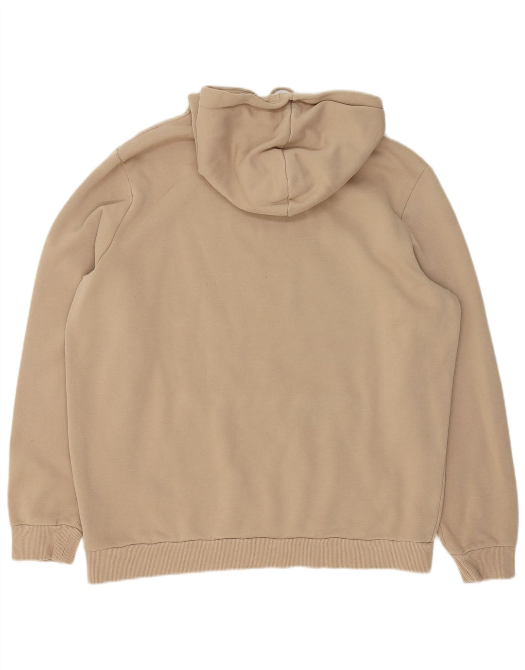 Puma Herren Graphic Hoodie Pullover Große Beige Baumwolle