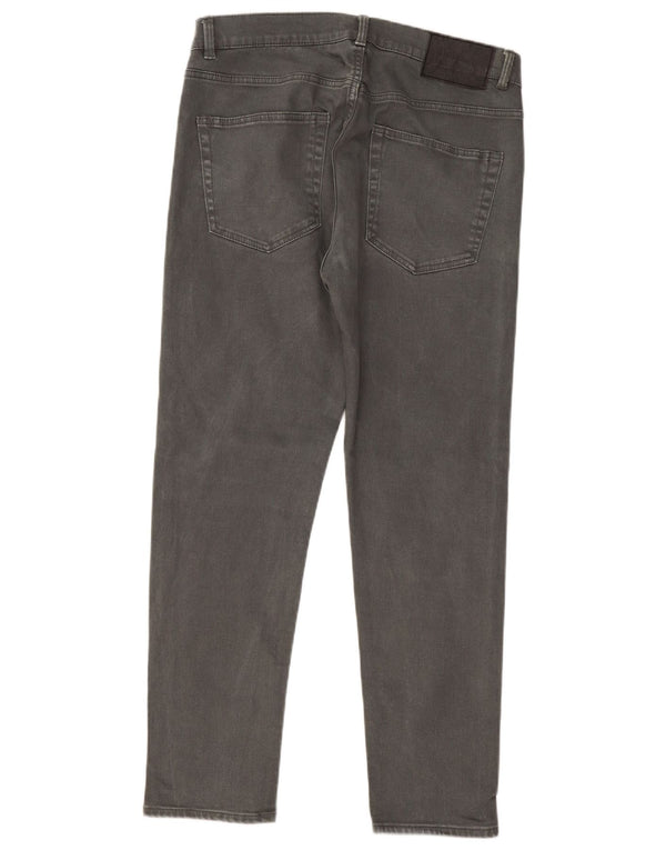 Zara Herren Slim Jeans EU 46 XL W36 L30 Grau