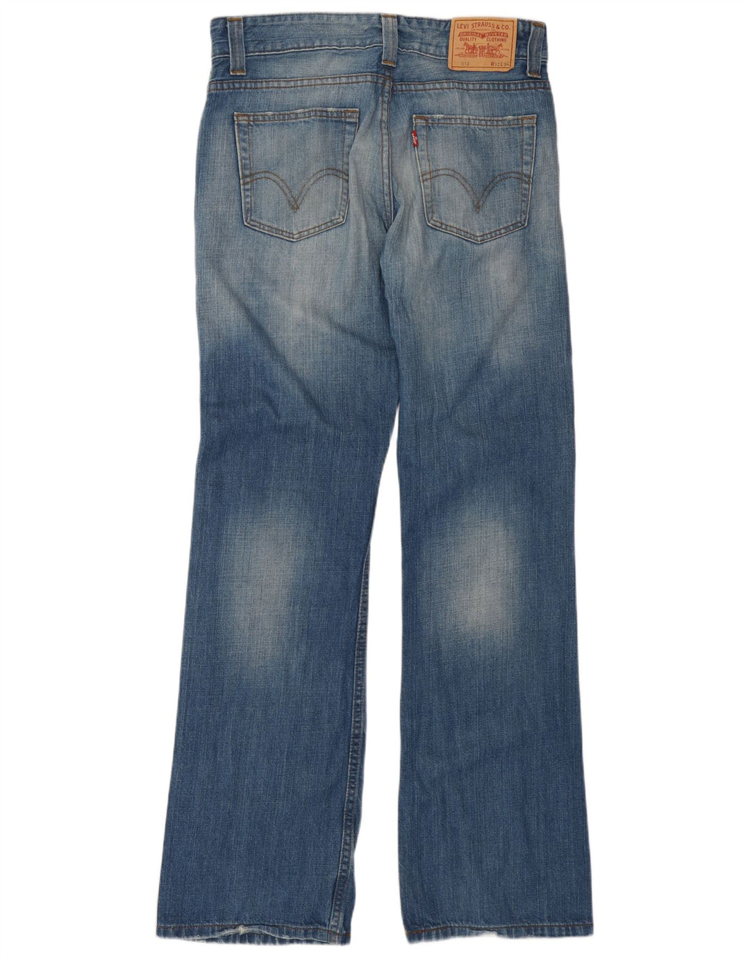 Levi's Herren 514 Bootcut Jeans W32 L34 Blaue Baumwolle