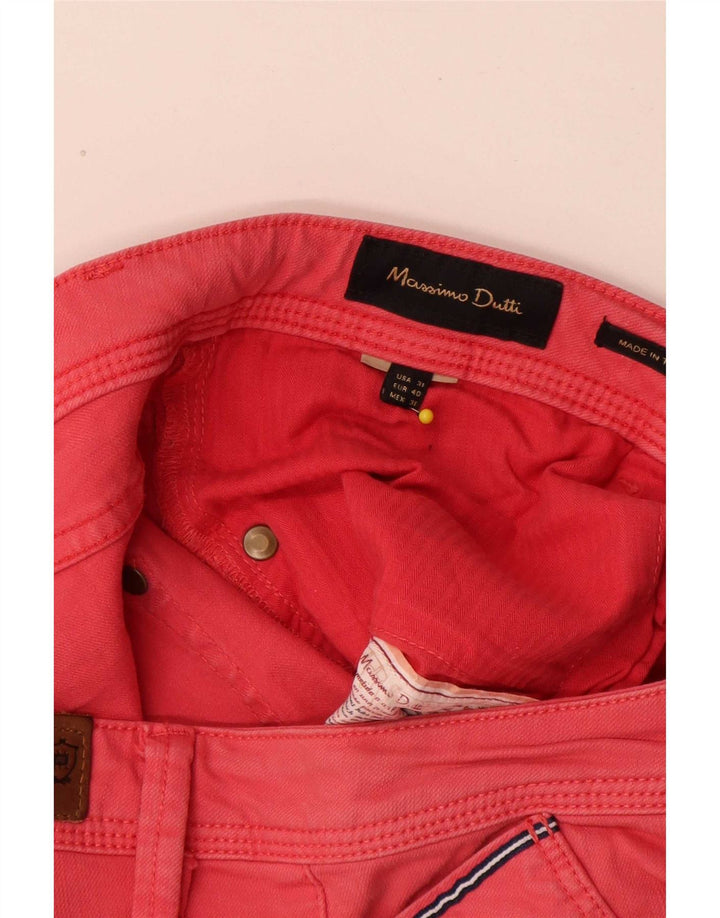 Massimo Dutti Herren Slim Jeans EU 40 Medium W31 L30 Rosa