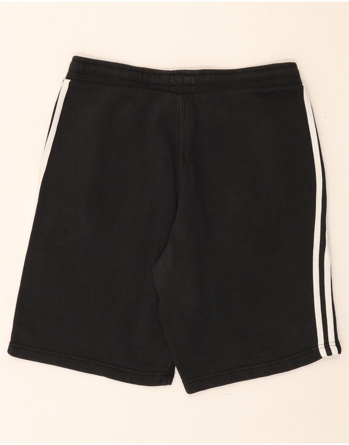 ADIDAS Herren Sportshorts Mittelschwarze Baumwolle