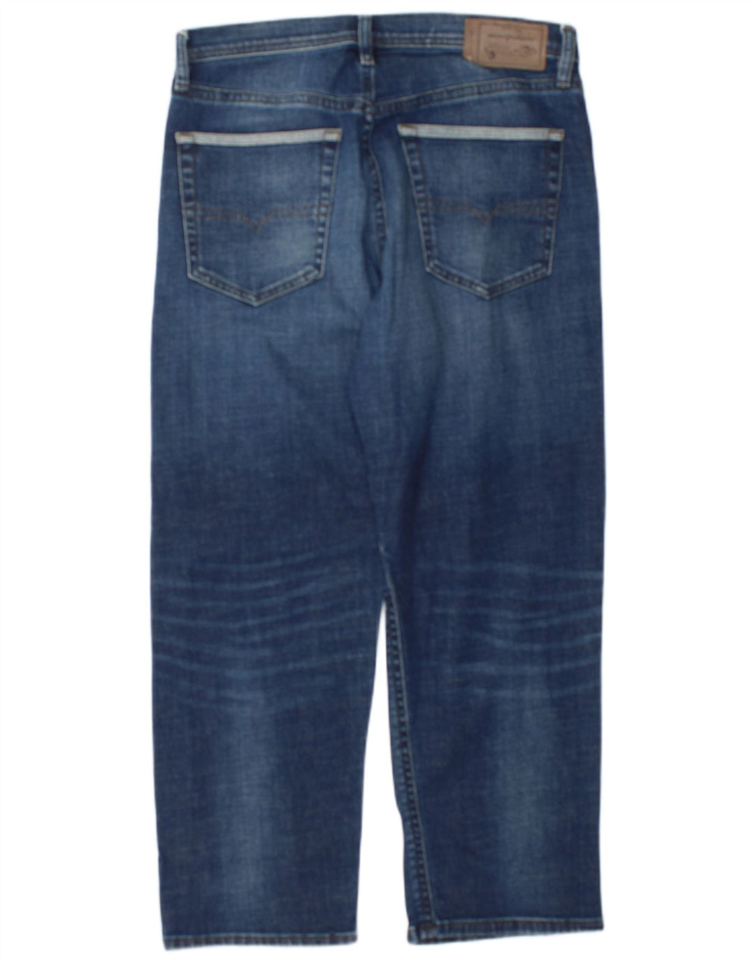 Diesel Herren Khiro Regular Straight Jeans W31 L26 Blaue Baumwolle