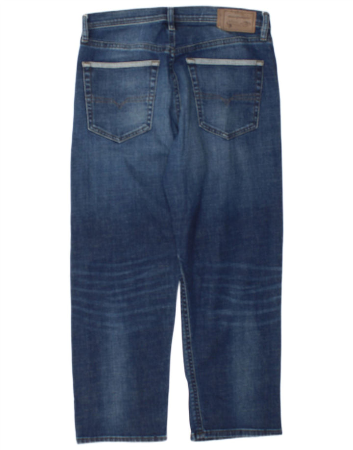 Diesel Herren Khiro Regular Straight Jeans W31 L26 Blaue Baumwolle