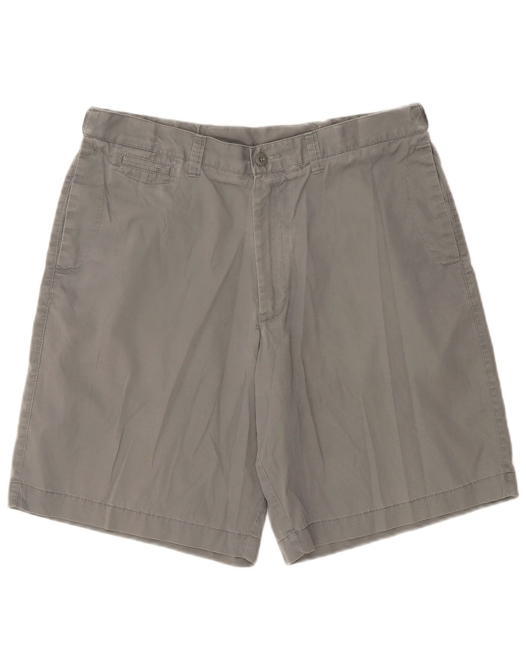 Marks & Spencer Herren Blue Harbor Chino Shorts W36 Große graue Baumwolle