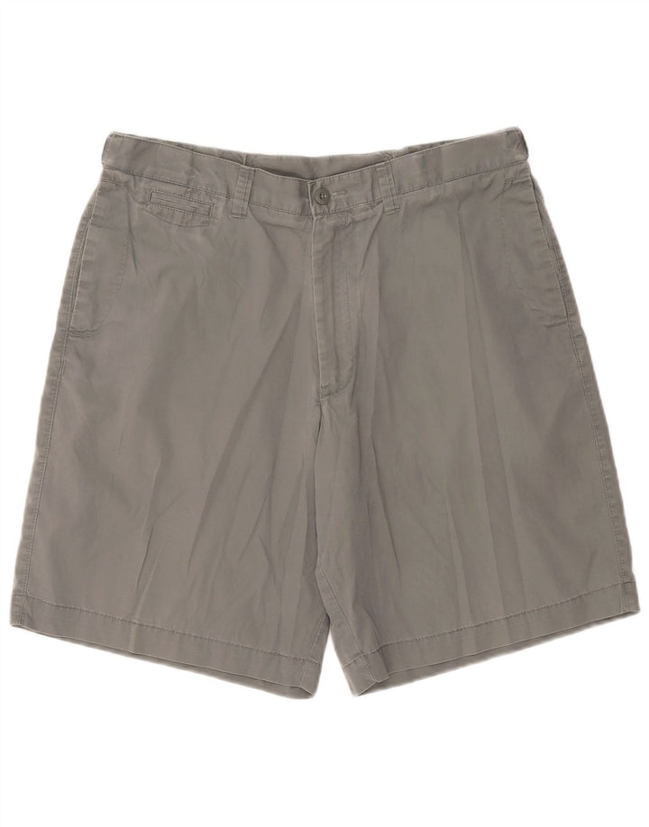 Marks & Spencer Herren Blue Harbor Chino Shorts W36 Große graue Baumwolle