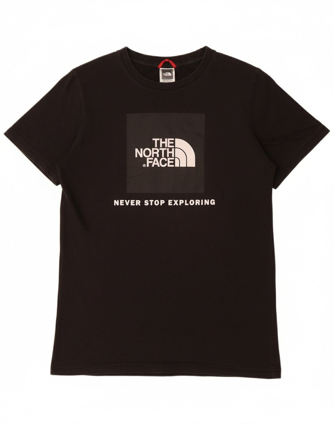 THE NORTH FACE Jungen-T-Shirt mit Grafik, 14–15 Jahre, XL, schwarze Baumwolle