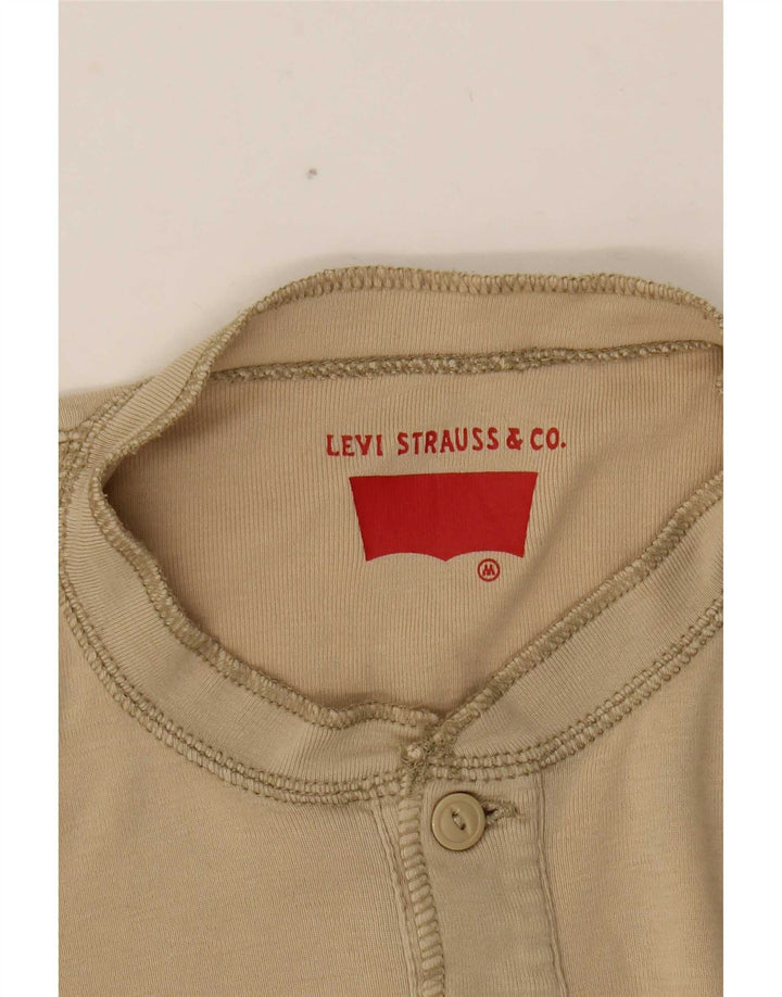 Levi's Herren-Top mit langen Ärmeln, Mittelbeige