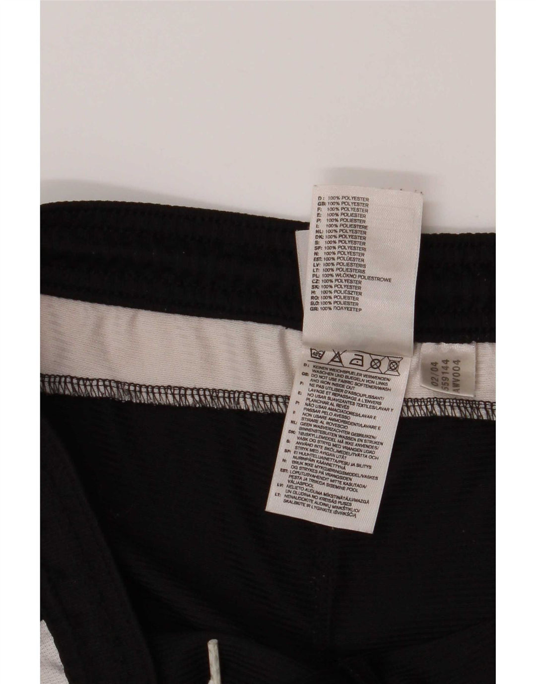 Adidas Herren Climalite Sportshorts, groß, schwarzes Farbblock-Polyester