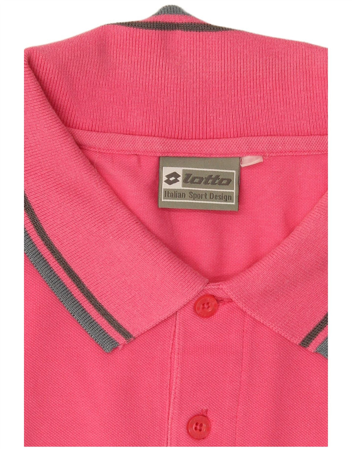 Lotto Herren Poloshirt Mittelrosa