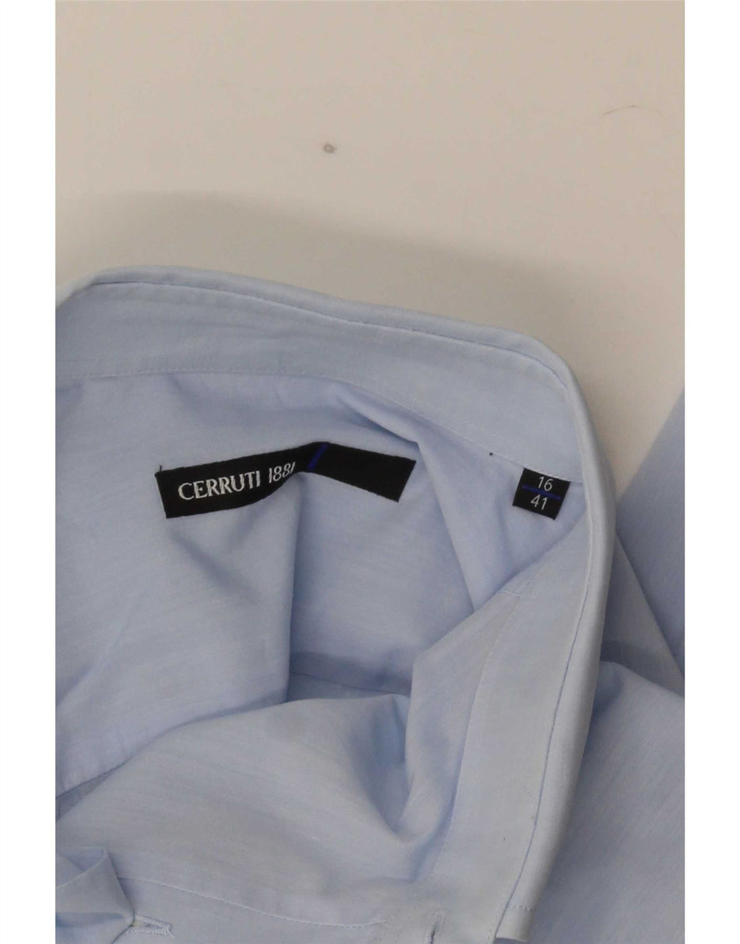 Cerruti 1881 Herrenhemd Größe 16 41 Large Blau