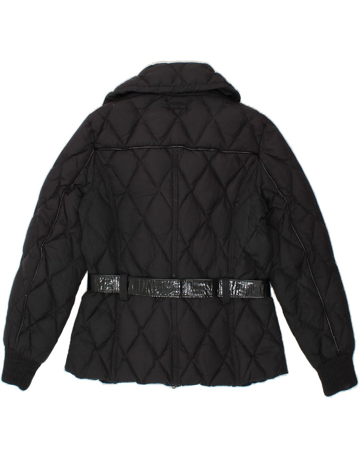 MARLBORO CLASSICS Womens Padded Jacket EU 46 XL Black Polyester Vintage Marlboro Classics and Second-Hand Marlboro Classics from Messina Hembry 