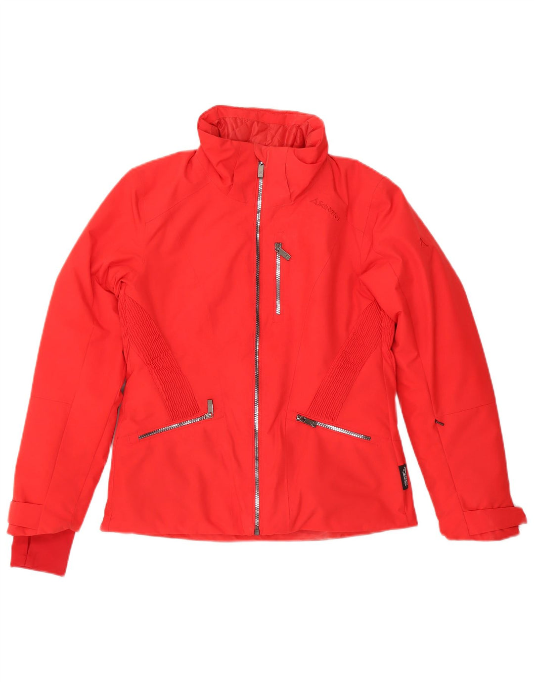 Schöffel Damen Bomberjacke UK 10 Small Rot Polyester