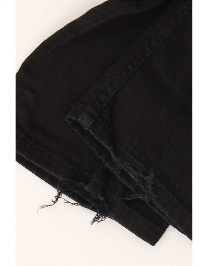 Calvin Klein Herren Slim Jeans W36 L32 Schwarze Baumwolle