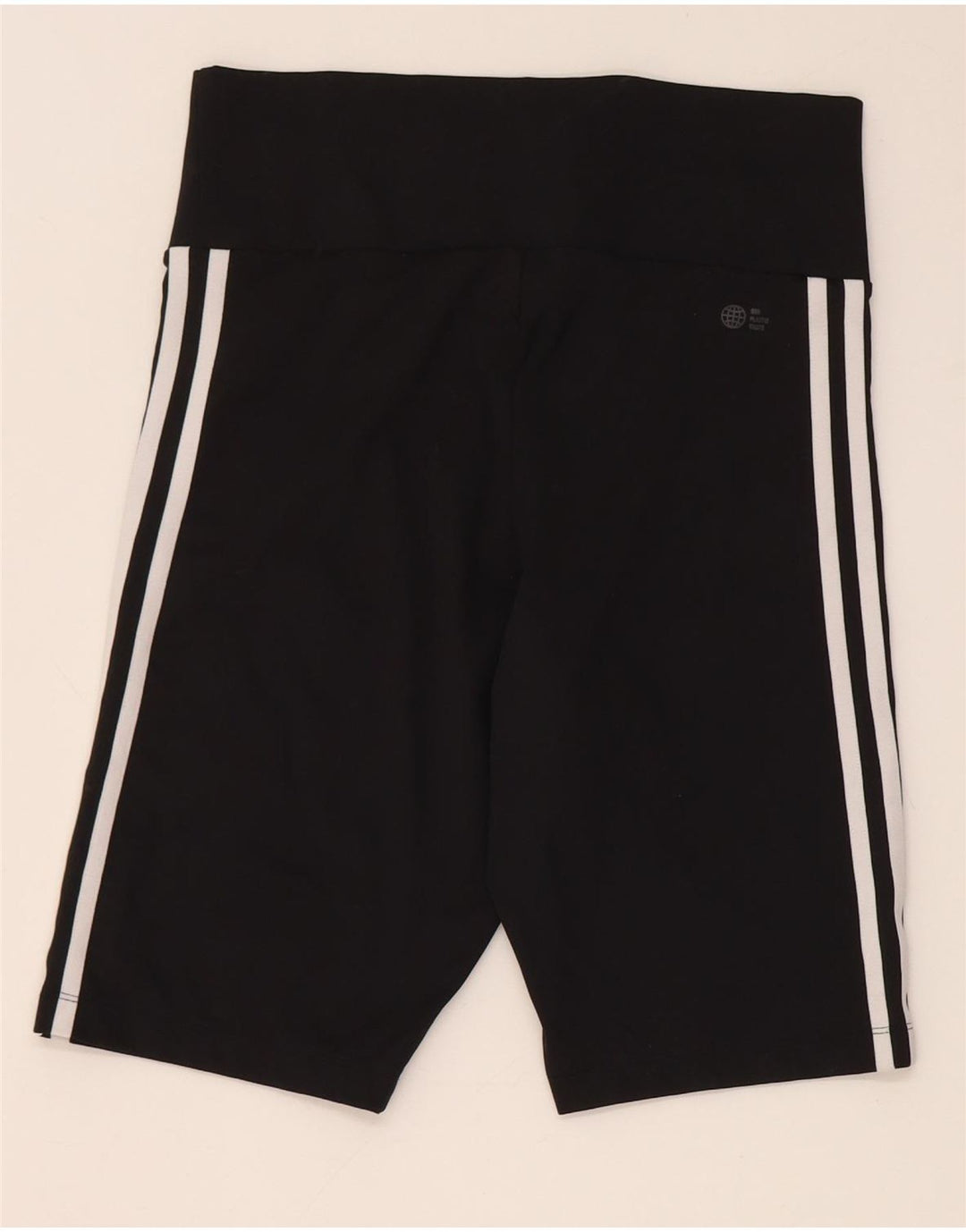Adidas Damen Sportshorts UK 14 Large Schwarz Polyester