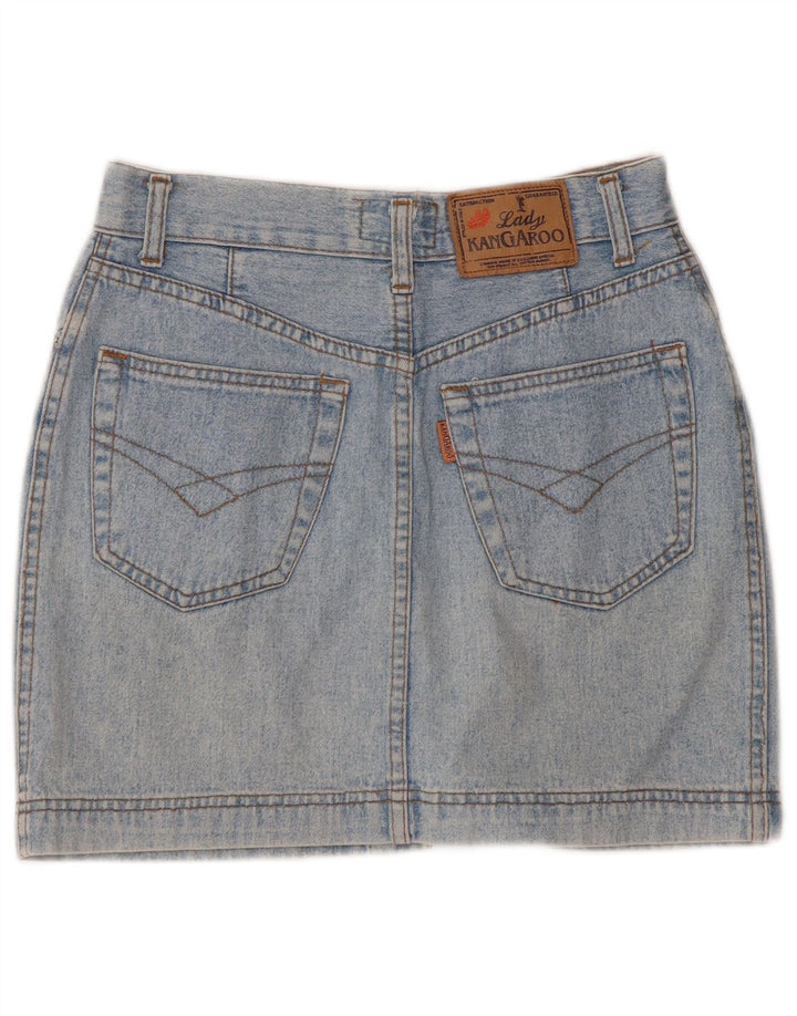 Kangaroo Damen Jeansrock W28 mittelblaue Baumwolle