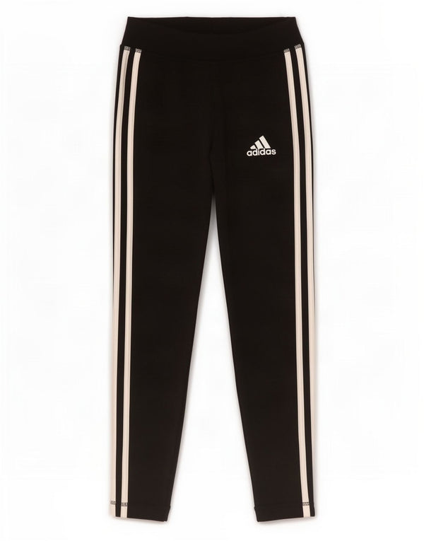 Adidas Climalite-Leggings für Mädchen, 9–10 Jahre, schwarzes Polyester