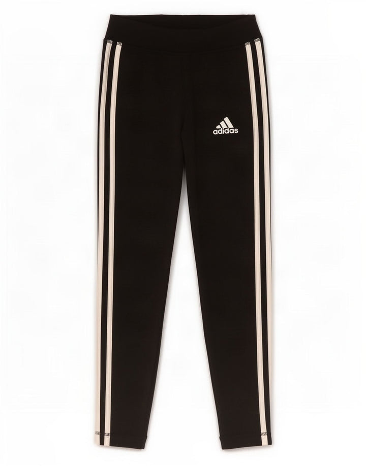 Adidas Climalite-Leggings für Mädchen, 9–10 Jahre, schwarzes Polyester