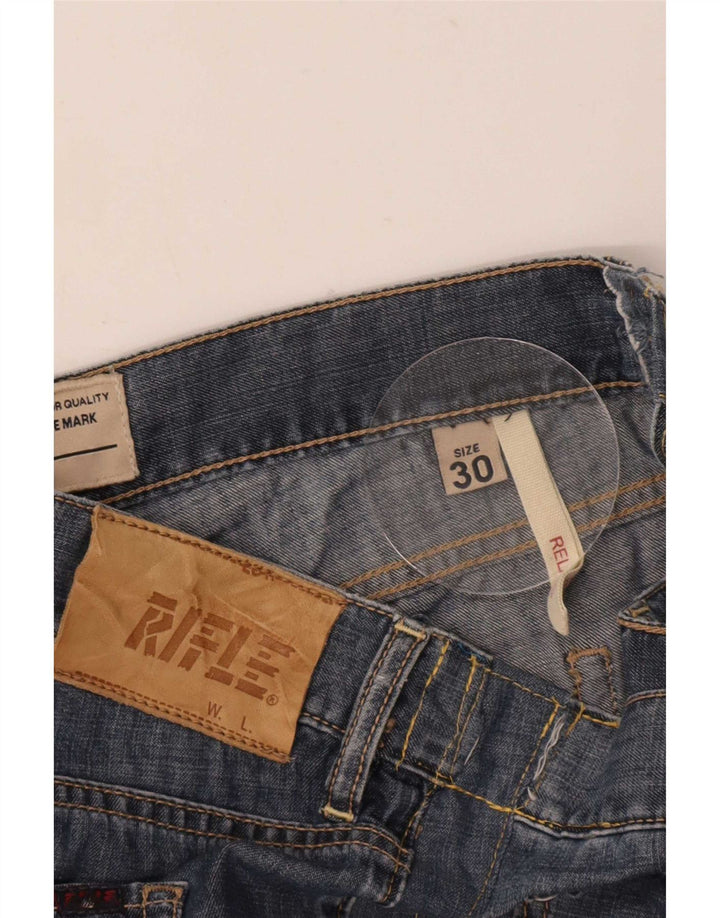Rifle Herren Straight Jeans W30 L30 Blau