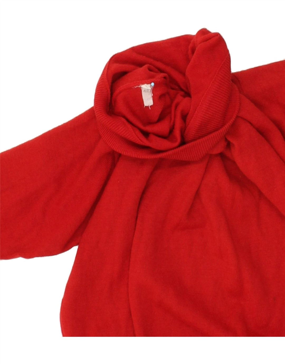 VINTAGE Womens Turtle Neck Jumper Sweater IT 48 XL Red Vintage Vintage and Second-Hand Vintage from Messina Hembry 