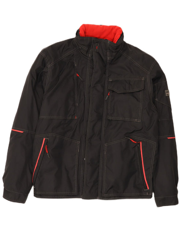 Mascot Frontline Herren-Utility-Jacke UK 38 Mittelschwarzes Nylon