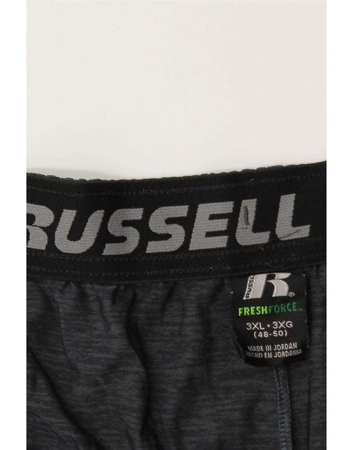 RUSSELL ATHLETIC Herren Dri-Power Sportshorts 3XL Marineblau Farbblock