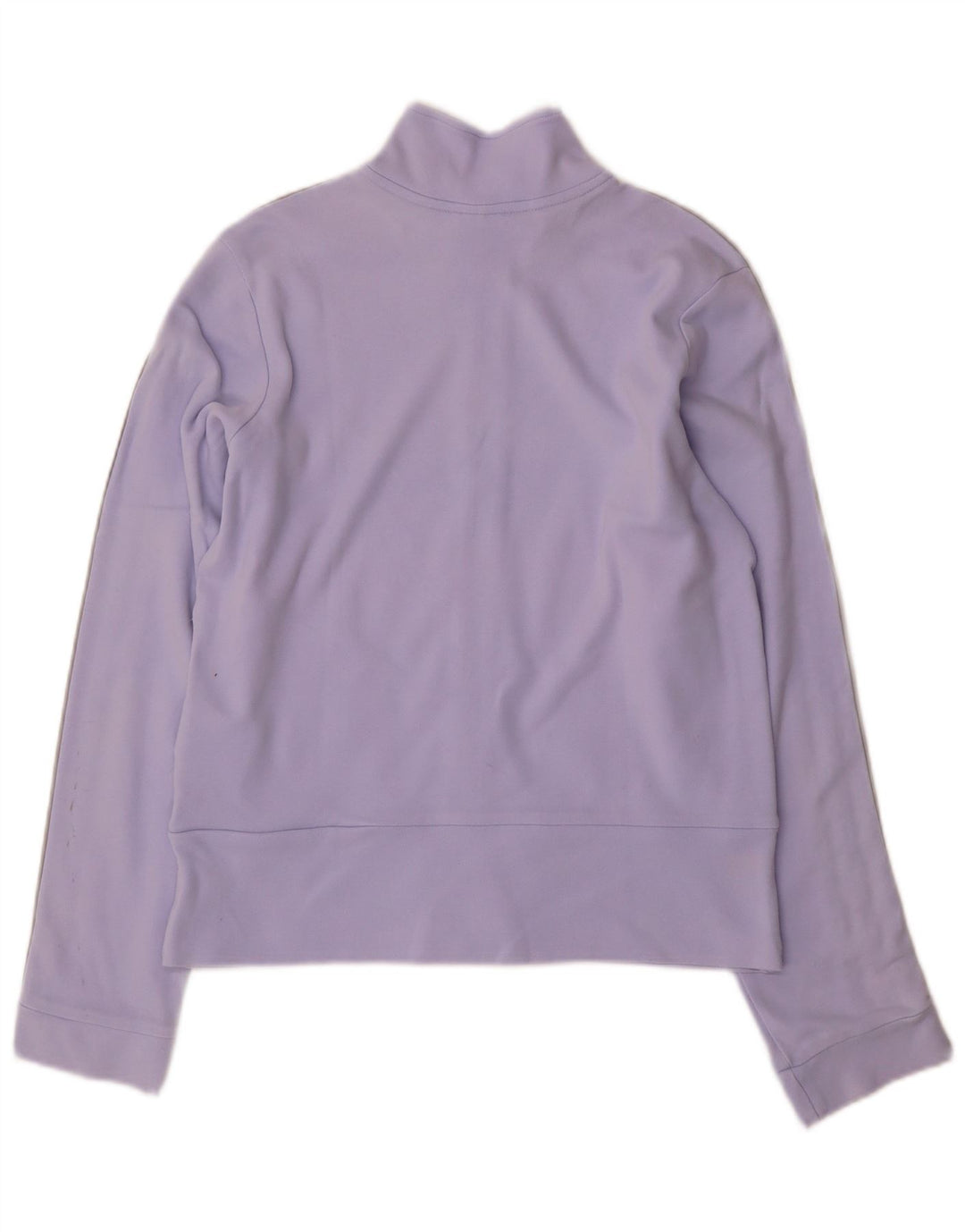 Adidas Damen Trainingsanzug Top Jacke UK 12 Medium Lila Baumwolle