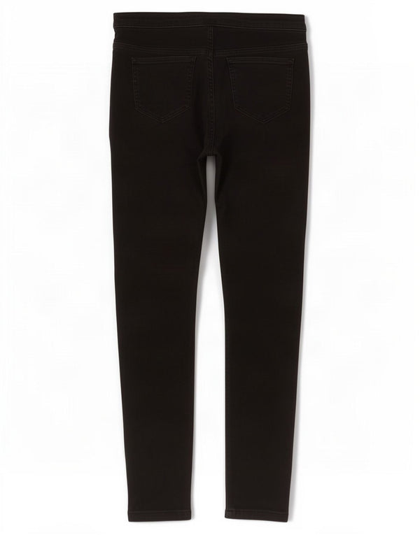 Marks & Spencer Womens Super Skinny Jeans UK 16 Large W32 L27 Black Cotton
