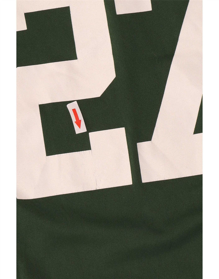 Nike Jungen T-Shirt mit Grafik, 7–8 Jahre, Größe S, Grün, Polyester
