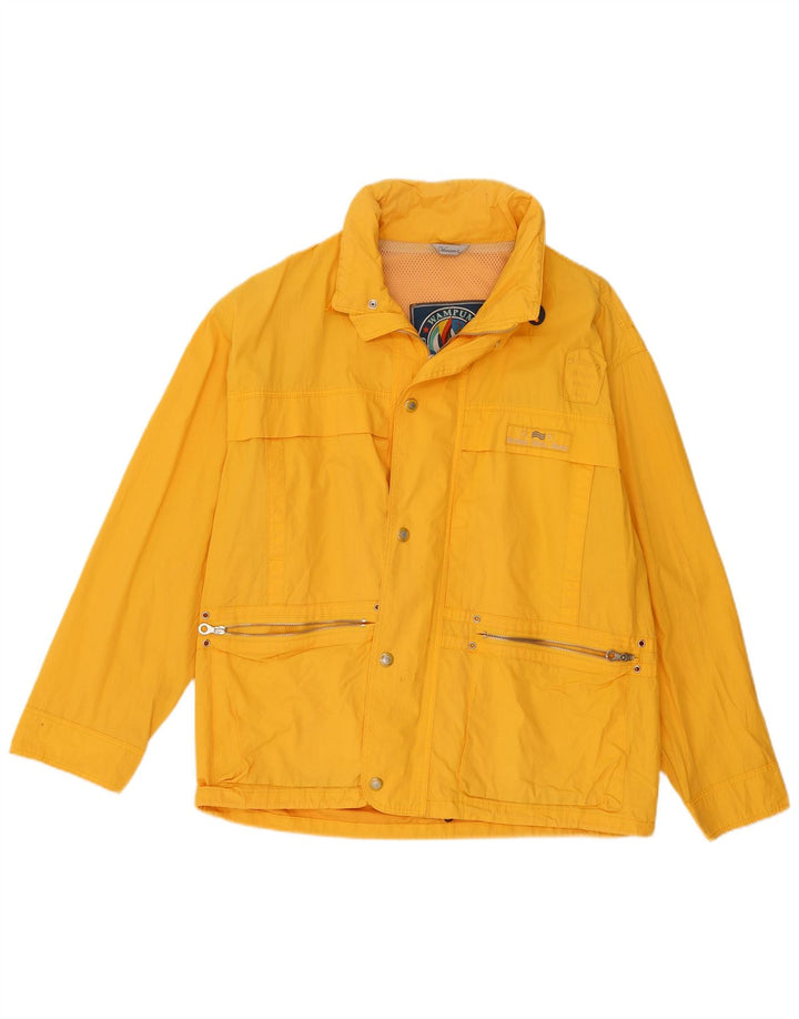 Wampum Herren Utility Jacke UK 40 Large Gelb