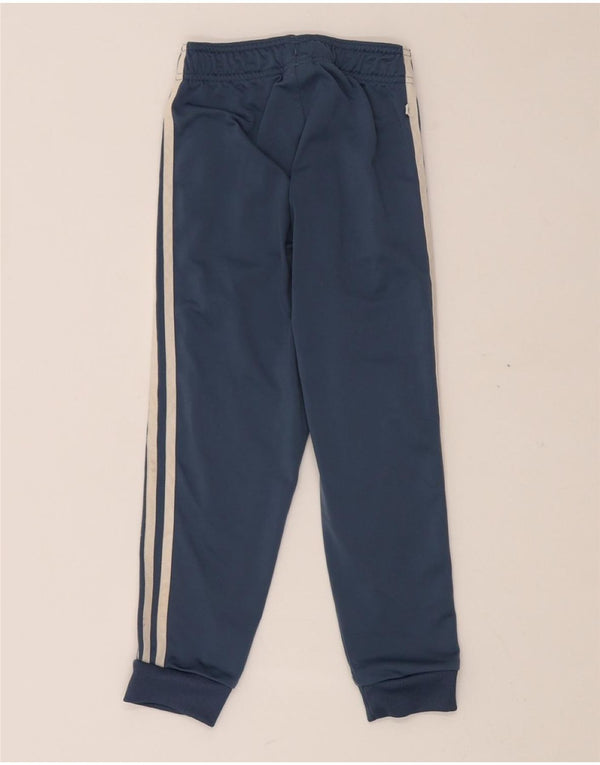 ADIDAS Jungen-Trainingshose, Jogginghose, 6–7 Jahre, blaues Polyester