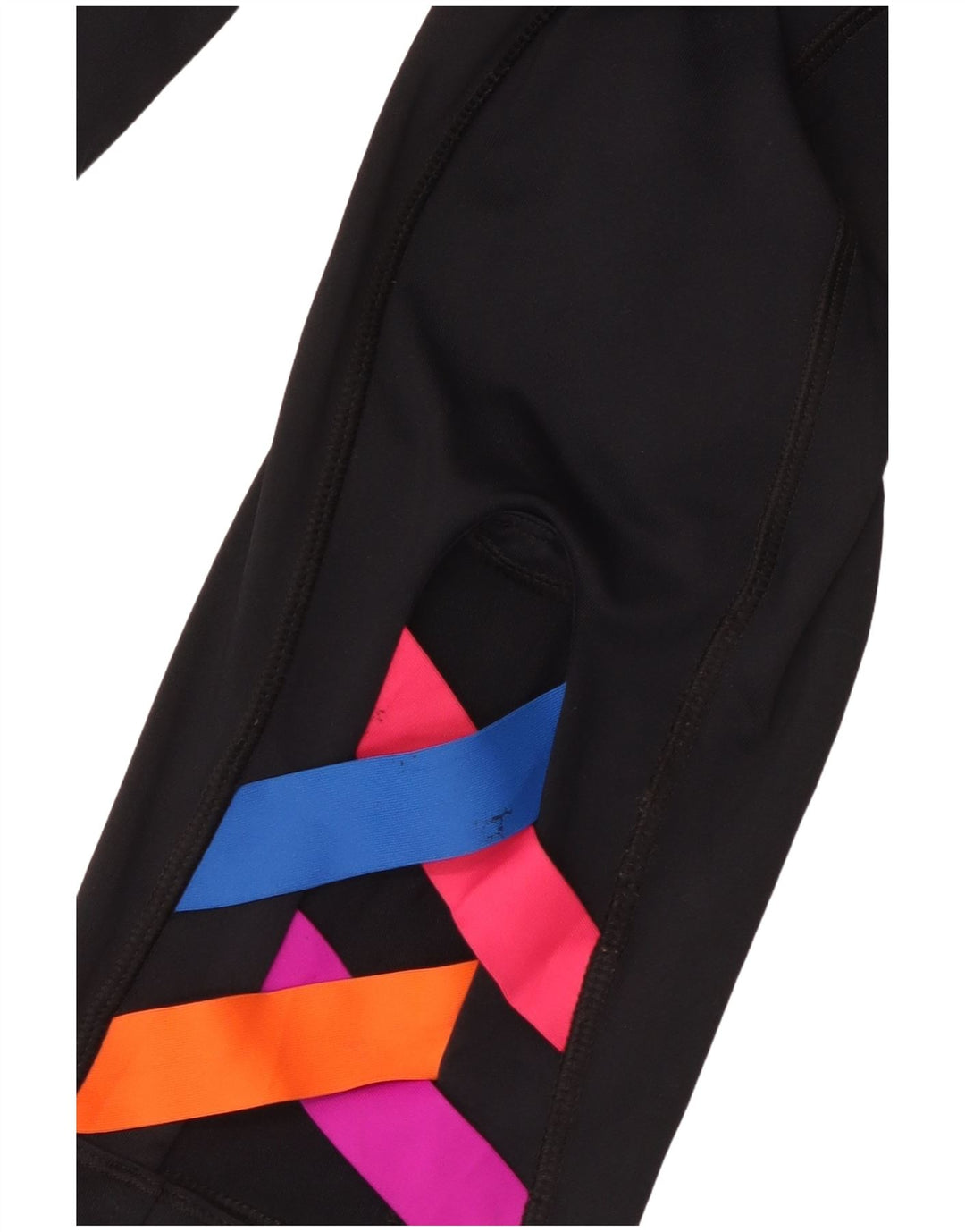 FILA Damen Capri-Leggings UK 14 Medium Schwarz