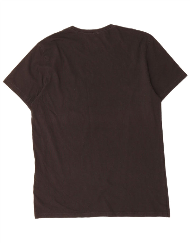 LEVI'S Mens Standard Fit T-Shirt Top Large Black Cotton